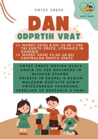 VRTEC ZREČE ODPIRA SVOJA VRATA