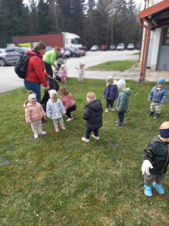 ČISTILNA AKCIJA V VRTCU